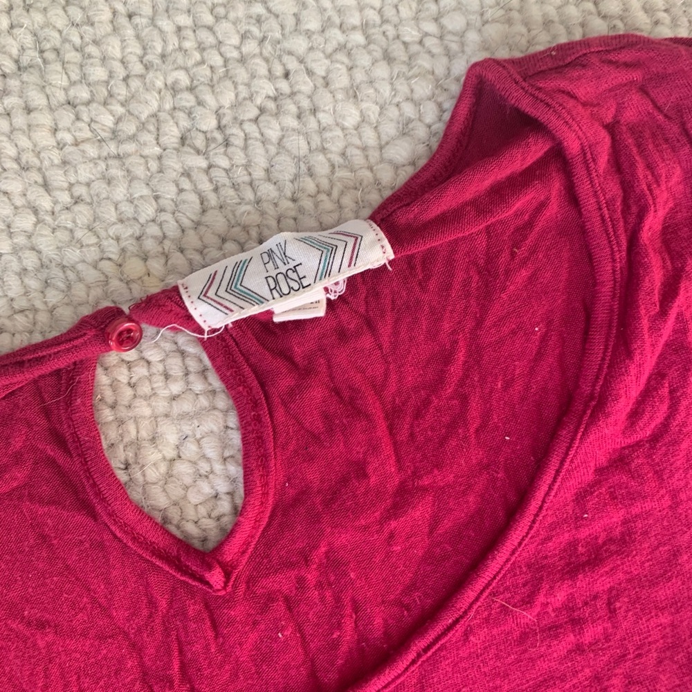 red tunic top - Picture 3 of 3